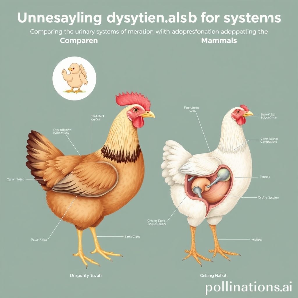 How Do Chickens Urinate?